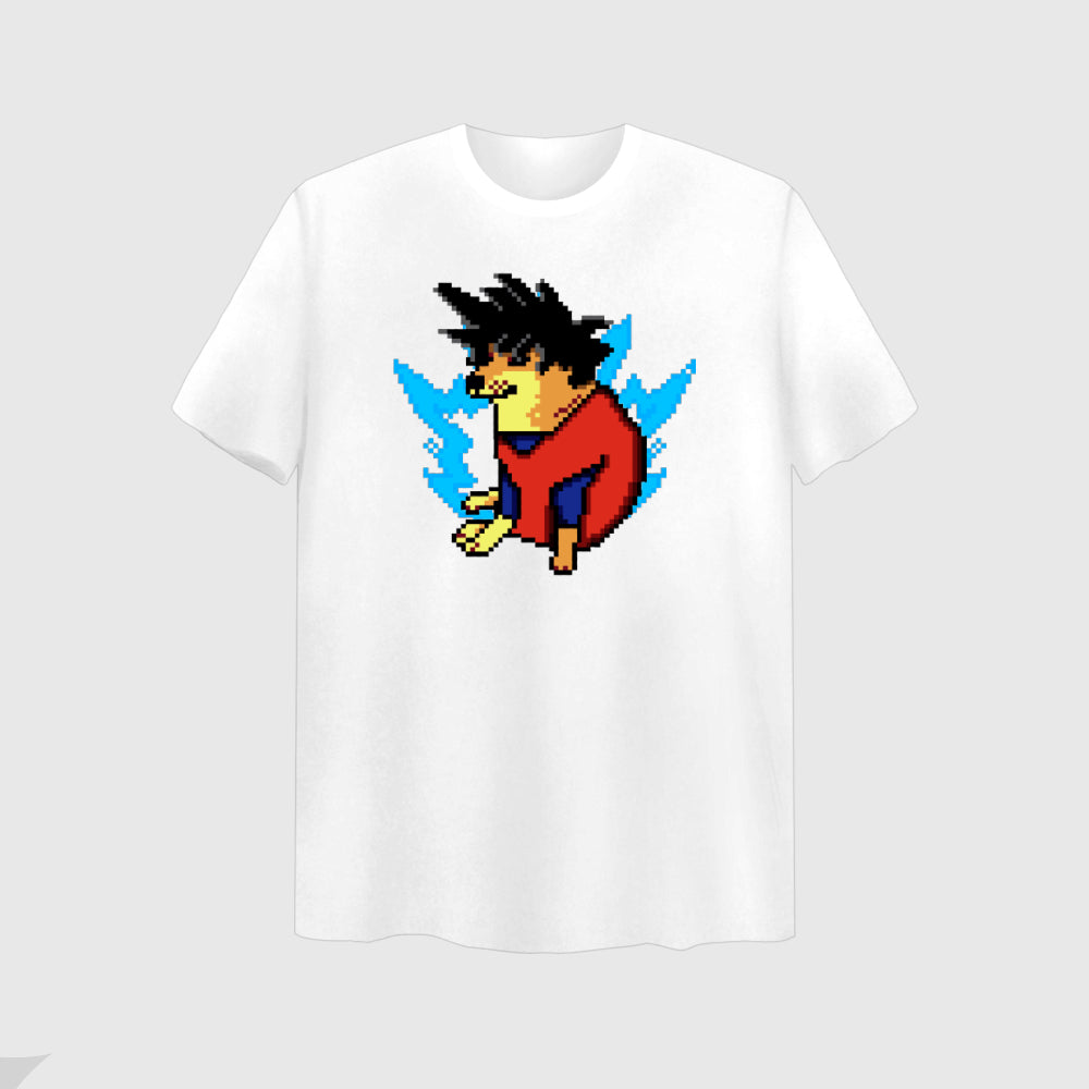 Camiseta Cheems Goku