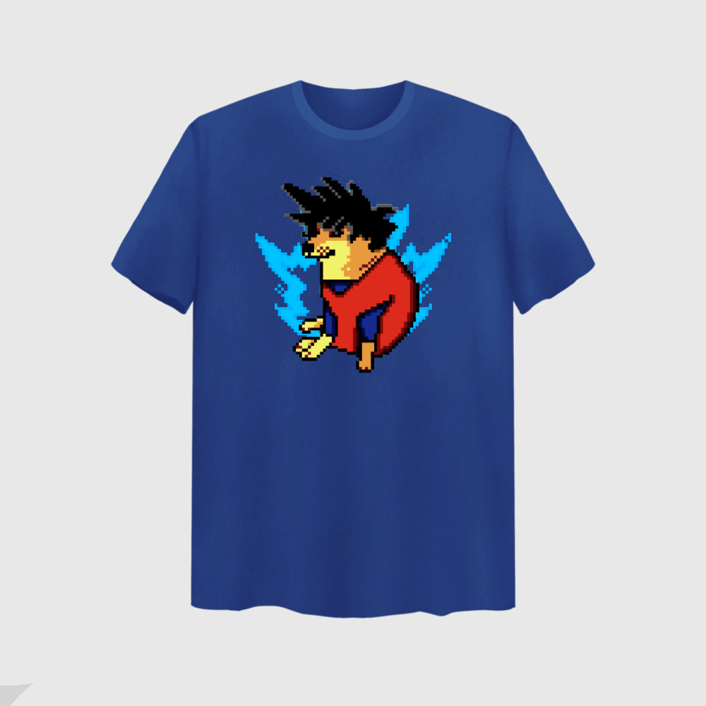 Camiseta Cheems Goku